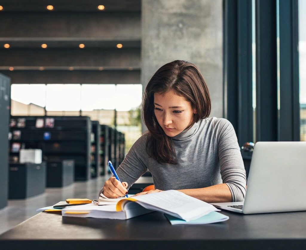 pcua higher education image female studying